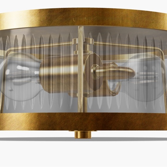 Visual Comfort small flush mount light. - Picture 3 of 4